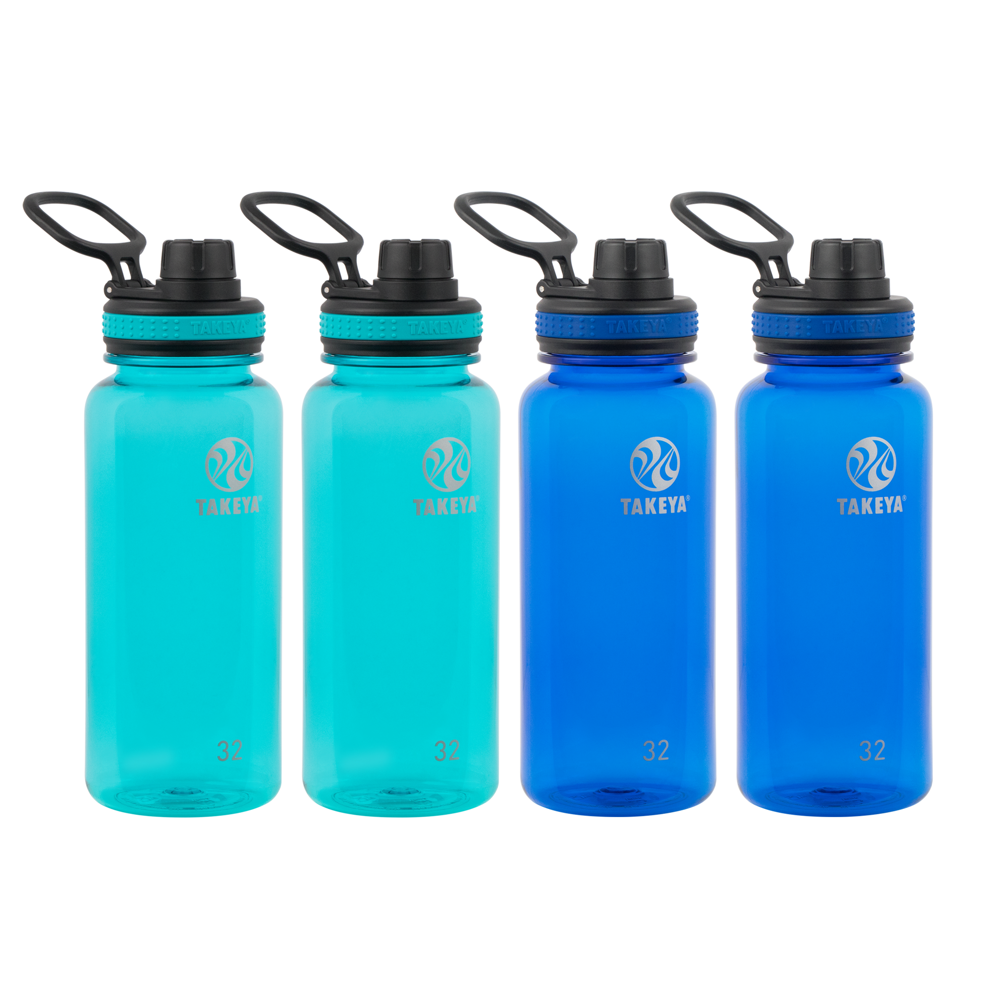 tritan-water-bottle-with-spout-lid-4-pack-s8 50276-Tritan-Spout-32-4pk-Ocean-Royal-angle.png