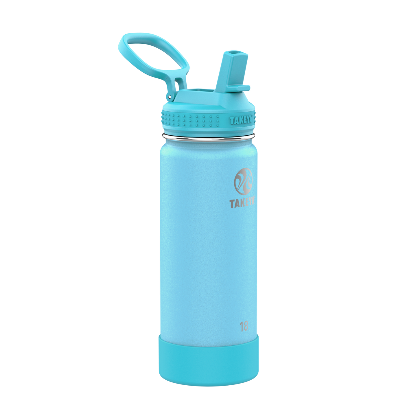 actives-kids-glow-in-the-dark-water-bottle-with-straw-lid-n3 51077-Actives-Kids-Straw-18-GID-GlowWormBlue-angle.png