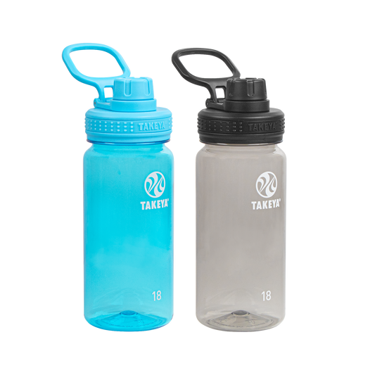 tritan-water-bottle-bundle-with-spout-lid-2-pack-y6 51476-Tritan-Spout-18-2pk-BreezyBlue-StormyBlack-Front_1.png
