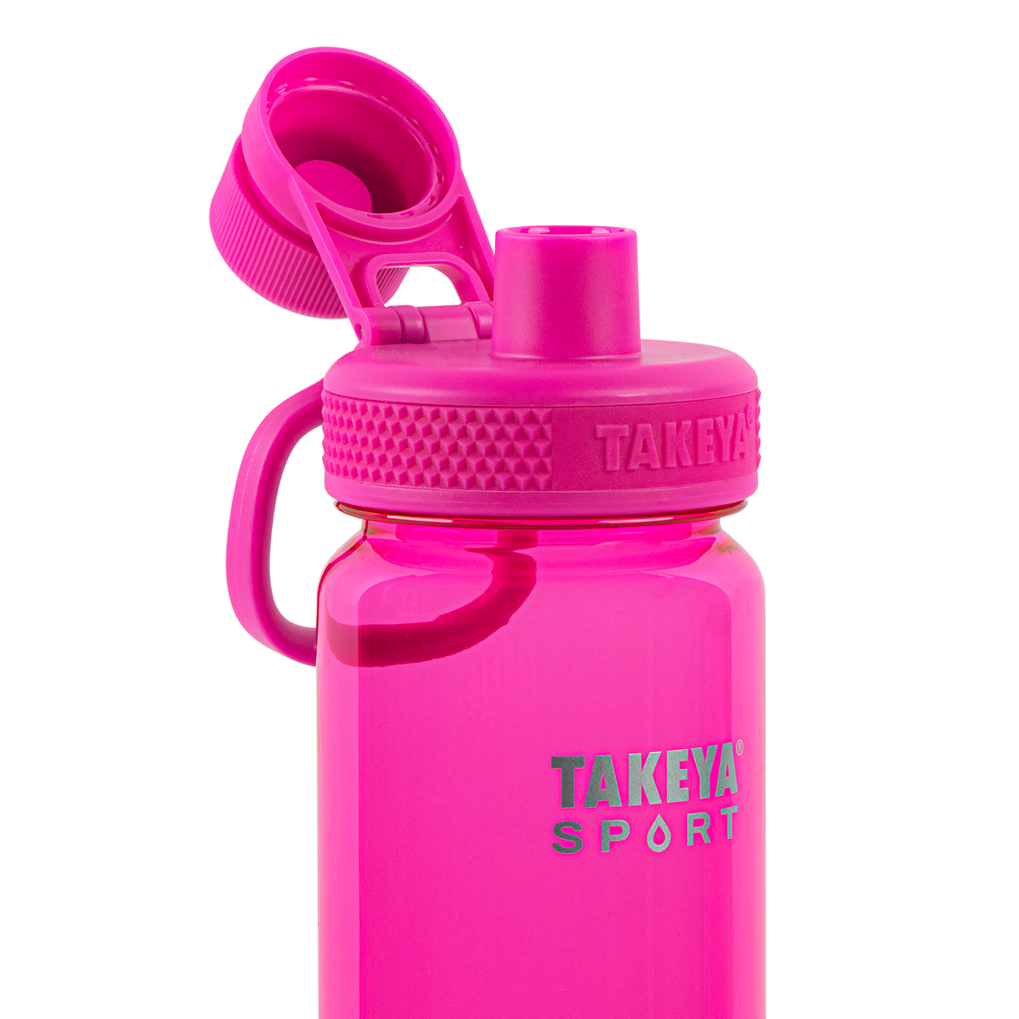 tritan-sport-water-bottle-with-spout-lid-t6 51671-TKS-Tritan-Spout-24-PinkSweep-openlid.png