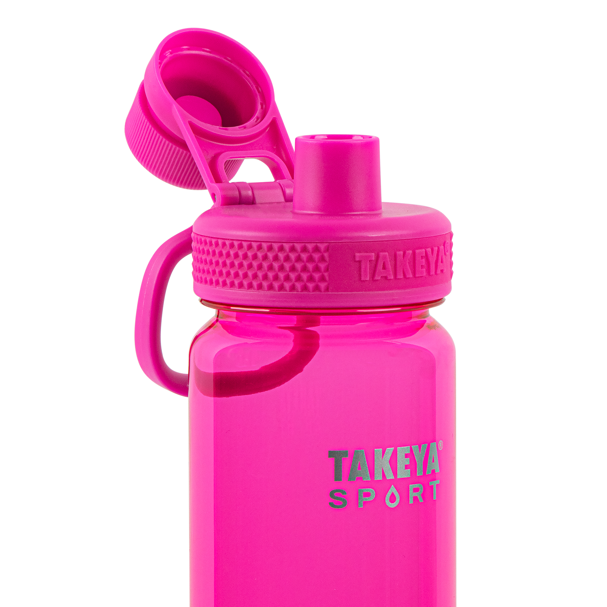 tritan-sport-water-bottle-with-spout-lid-t6 51671-TKS-Tritan-Spout-24-PinkSweep-openlid.png