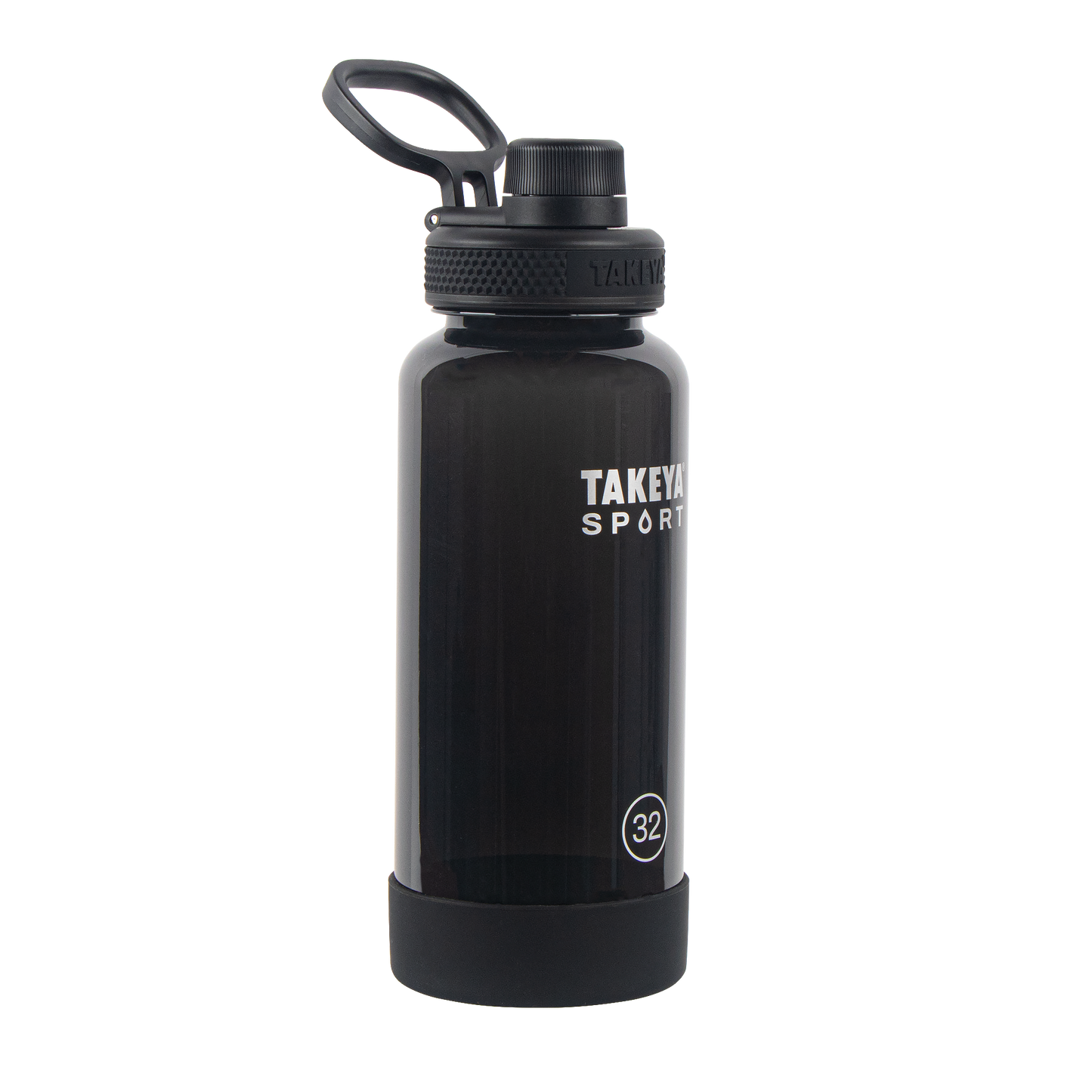 tritan-sport-water-bottle-with-spout-lid-t6 51829-TKS-Tritan-Spout-32-GrandSlamBlack-frontangle.png