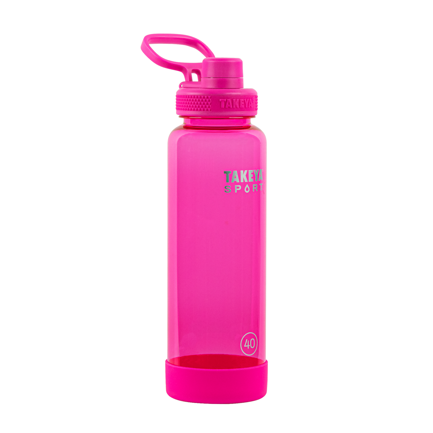 tritan-sport-water-bottle-with-spout-lid-t6 52030-TKS-Tritan-Spout-40-PinkSweep-frontangle.png