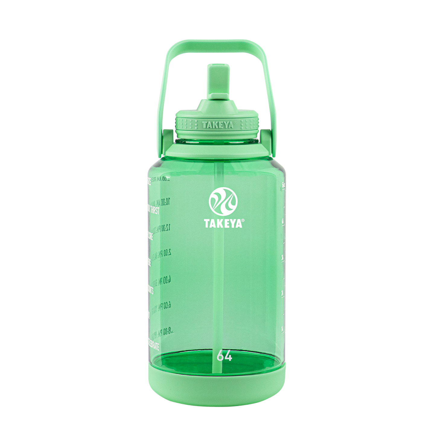 tritan-motivational-water-bottle-with-straw-lid-r0 54101-Tritan-Straw-Motivational-64-PistactioGreen-front.png