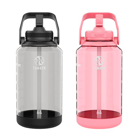 tritan-motivational-bottle-bundle-with-straw-lid-2-pack-y9 Motivational1-Black_1Pink.png
